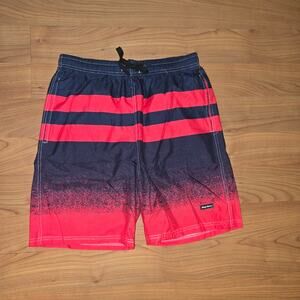 Navy and Pink Swimming Shorts New Sz Medium